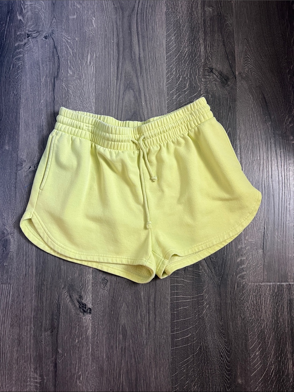 wild fable Bright Yellow Athletic Lounge Shorts Large